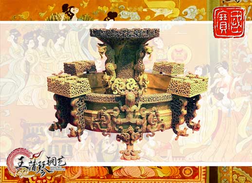 銅尊盤，曾侯乙尊盤，國(guó)寶級(jí)文物之一