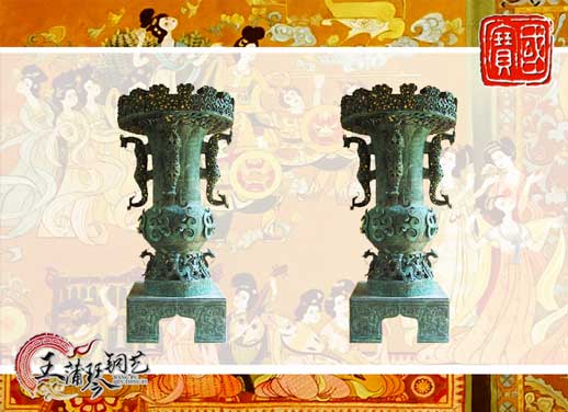 曾侯乙銅尊，武漢東湖賓館雕塑